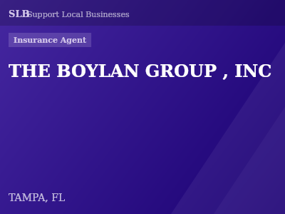 THE BOYLAN GROUP , INC — Insurance Agent in TAMPA, FL