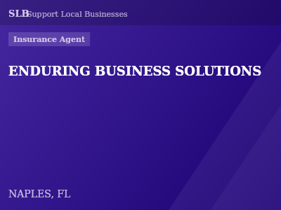 ENDURING BUSINESS SOLUTIONS — Insurance Agent in NAPLES, FL
