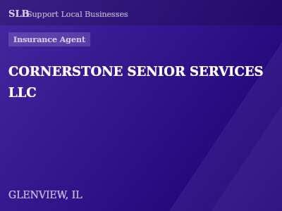 CORNERSTONE SENIOR SERVICES LLC — Insurance Agent in GLENVIEW, IL