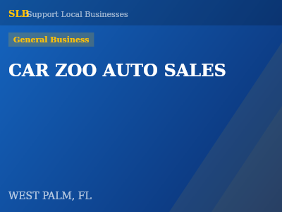 CAR ZOO AUTO SALES — General Business in WEST PALM, FL