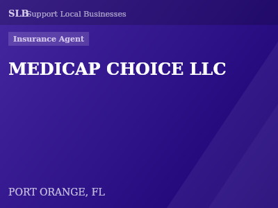 MEDICAP CHOICE LLC — Insurance Agent in PORT ORANGE, FL