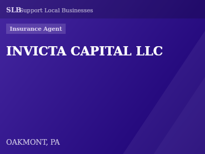 INVICTA CAPITAL LLC — Insurance Agent in OAKMONT, PA