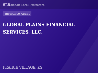 GLOBAL PLAINS FINANCIAL SERVICES, LLC. — Insurance Agent in PRAIRIE VILLAGE, KS