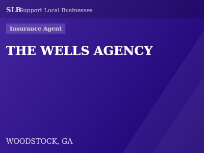 THE WELLS AGENCY — Insurance Agent in WOODSTOCK, GA