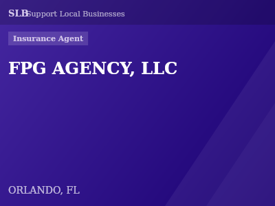 FPG AGENCY, LLC — Insurance Agent in ORLANDO, FL