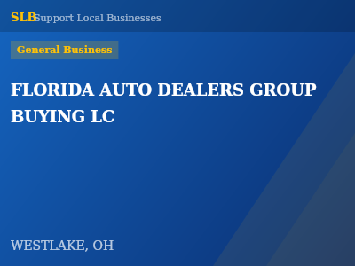 FLORIDA AUTO DEALERS GROUP BUYING LC — General Business in WESTLAKE, OH