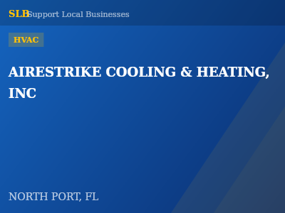 AIRESTRIKE COOLING & HEATING, INC — HVAC in NORTH PORT, FL