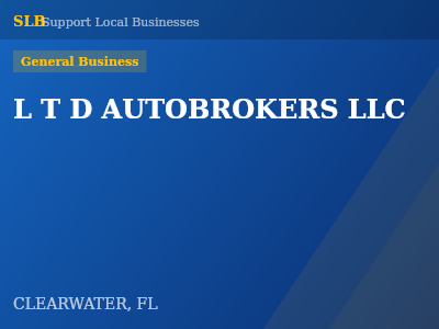 L T D AUTOBROKERS LLC — General Business in CLEARWATER, FL