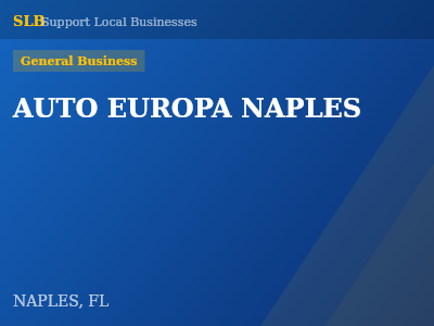 AUTO EUROPA NAPLES — General Business in NAPLES, FL