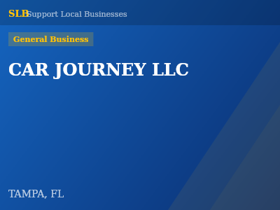 CAR JOURNEY LLC — General Business in TAMPA, FL