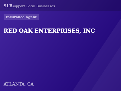RED OAK ENTERPRISES, INC — Insurance Agent in ATLANTA, GA