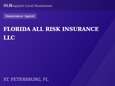 FLORIDA ALL RISK INSURANCE LLC — Insurance Agent in ST. PETERSBURG, FL