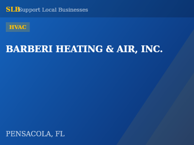 BARBERI HEATING & AIR, INC. — HVAC in PENSACOLA, FL