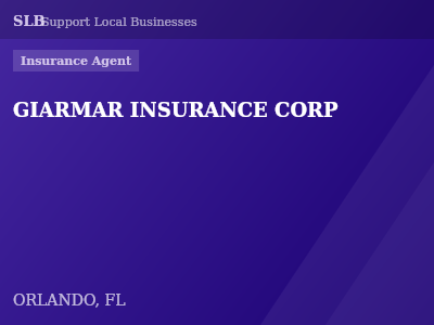 GIARMAR INSURANCE CORP — Insurance Agent in ORLANDO, FL