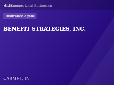 BENEFIT STRATEGIES, INC. — Insurance Agent in CARMEL, IN