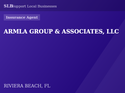 ARMLA GROUP & ASSOCIATES, LLC — Insurance Agent in RIVIERA BEACH, FL