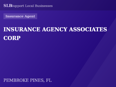 INSURANCE AGENCY ASSOCIATES CORP — Insurance Agent in PEMBROKE PINES, FL