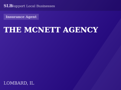 THE MCNETT AGENCY — Insurance Agent in LOMBARD, IL