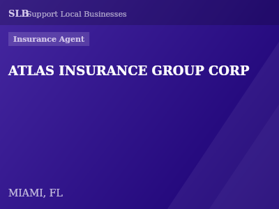 ATLAS INSURANCE GROUP CORP — Insurance Agent in MIAMI, FL