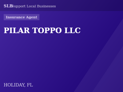 PILAR TOPPO LLC — Insurance Agent in HOLIDAY, FL
