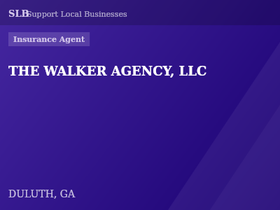 THE WALKER AGENCY, LLC — Insurance Agent in DULUTH, GA