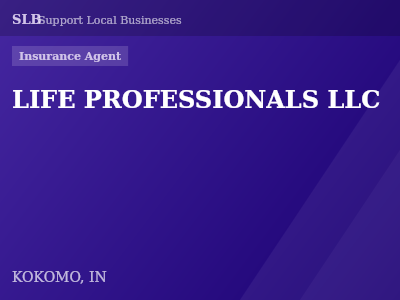 LIFE PROFESSIONALS LLC — Insurance Agent in KOKOMO, IN