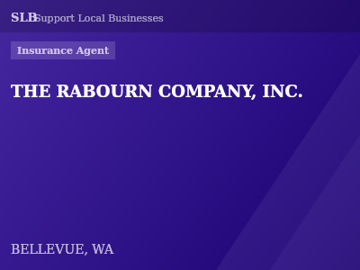THE RABOURN COMPANY, INC. — Insurance Agent in BELLEVUE, WA