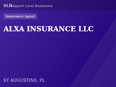 ALXA INSURANCE LLC — Insurance Agent in ST AUGUSTINE, FL