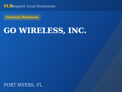 GO WIRELESS, INC. — General Business in FORT MYERS, FL