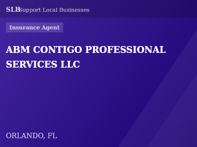 ABM CONTIGO PROFESSIONAL SERVICES LLC — Insurance Agent in ORLANDO, FL