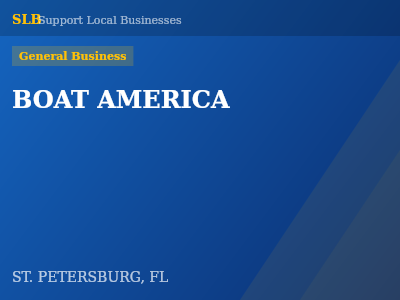 BOAT AMERICA — General Business in ST. PETERSBURG, FL