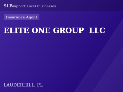 ELITE ONE GROUP  LLC — Insurance Agent in LAUDERHILL, FL