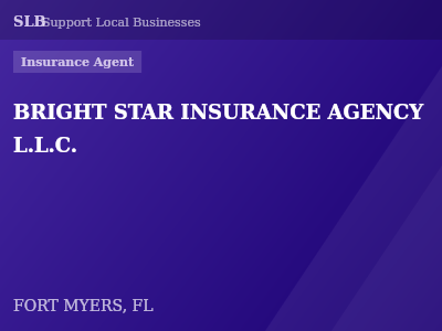 BRIGHT STAR INSURANCE AGENCY L.L.C. — Insurance Agent in FORT MYERS, FL