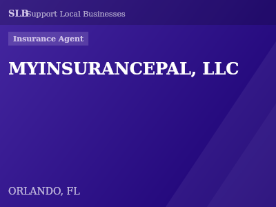 MYINSURANCEPAL, LLC — Insurance Agent in ORLANDO, FL