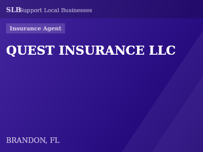 QUEST INSURANCE LLC — Insurance Agent in BRANDON, FL