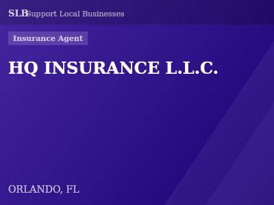 HQ INSURANCE L.L.C. — Insurance Agent in ORLANDO, FL