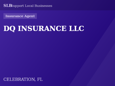 DQ INSURANCE LLC — Insurance Agent in CELEBRATION, FL