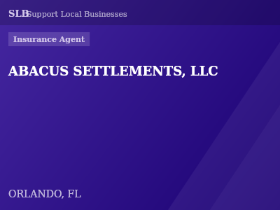 ABACUS SETTLEMENTS, LLC — Insurance Agent in ORLANDO, FL