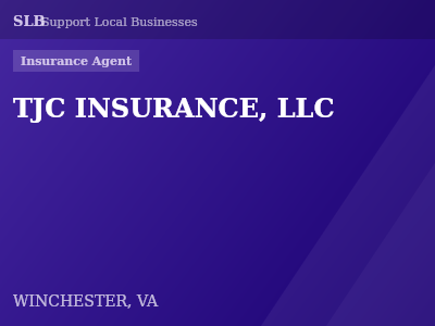 TJC INSURANCE, LLC — Insurance Agent in WINCHESTER, VA