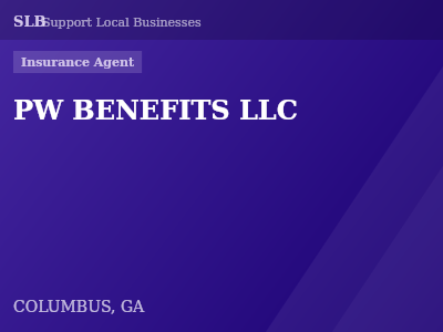 PW BENEFITS LLC — Insurance Agent in COLUMBUS, GA