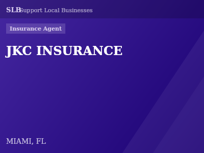 JKC INSURANCE — Insurance Agent in MIAMI, FL