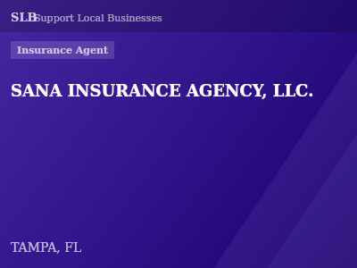 SANA INSURANCE AGENCY, LLC. — Insurance Agent in TAMPA, FL