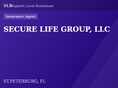 SECURE LIFE GROUP, LLC — Insurance Agent in ST.PETERBURG, FL