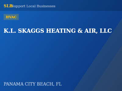 K.L. SKAGGS HEATING & AIR, LLC — HVAC in PANAMA CITY BEACH, FL