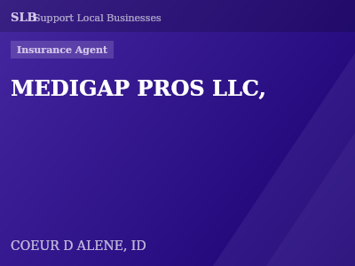 MEDIGAP PROS LLC, — Insurance Agent in COEUR D ALENE, ID
