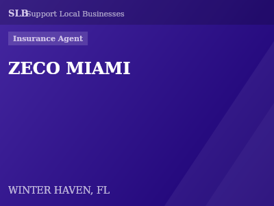 ZECO MIAMI — Insurance Agent in WINTER HAVEN, FL