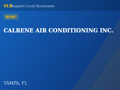 CALRENE AIR CONDITIONING INC. — HVAC in TAMPA, FL