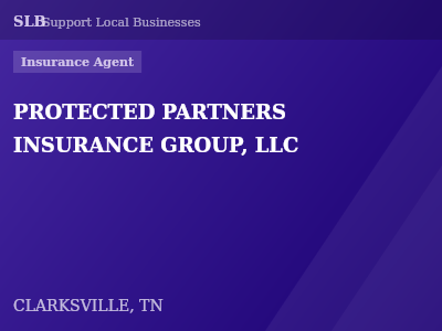 PROTECTED PARTNERS INSURANCE GROUP, LLC — Insurance Agent in CLARKSVILLE, TN