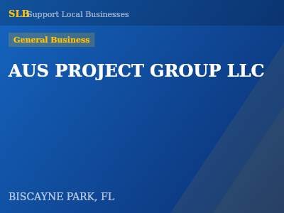 AUS PROJECT GROUP LLC — General Business in BISCAYNE PARK, FL