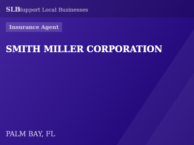 SMITH MILLER CORPORATION — Insurance Agent in PALM BAY, FL